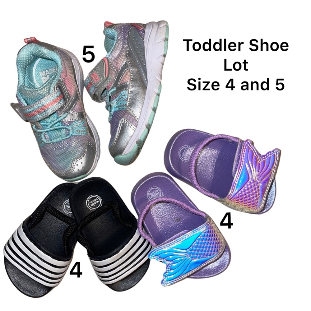 Toddler Shoe Lot: 3 pairs